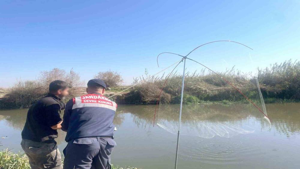 Usulsüz avlanan 3 şahsa 14 bin TL ceza kesildi